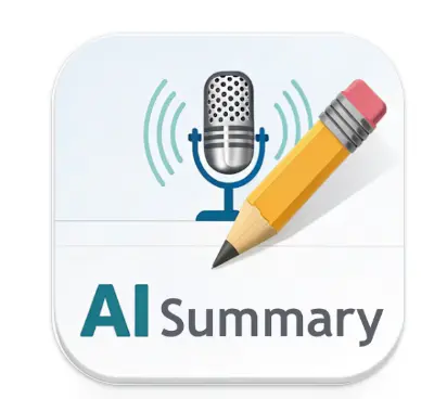 تحويل الصوت لنص مكتوب و تلخيصه بالذكاء الاصطناعي