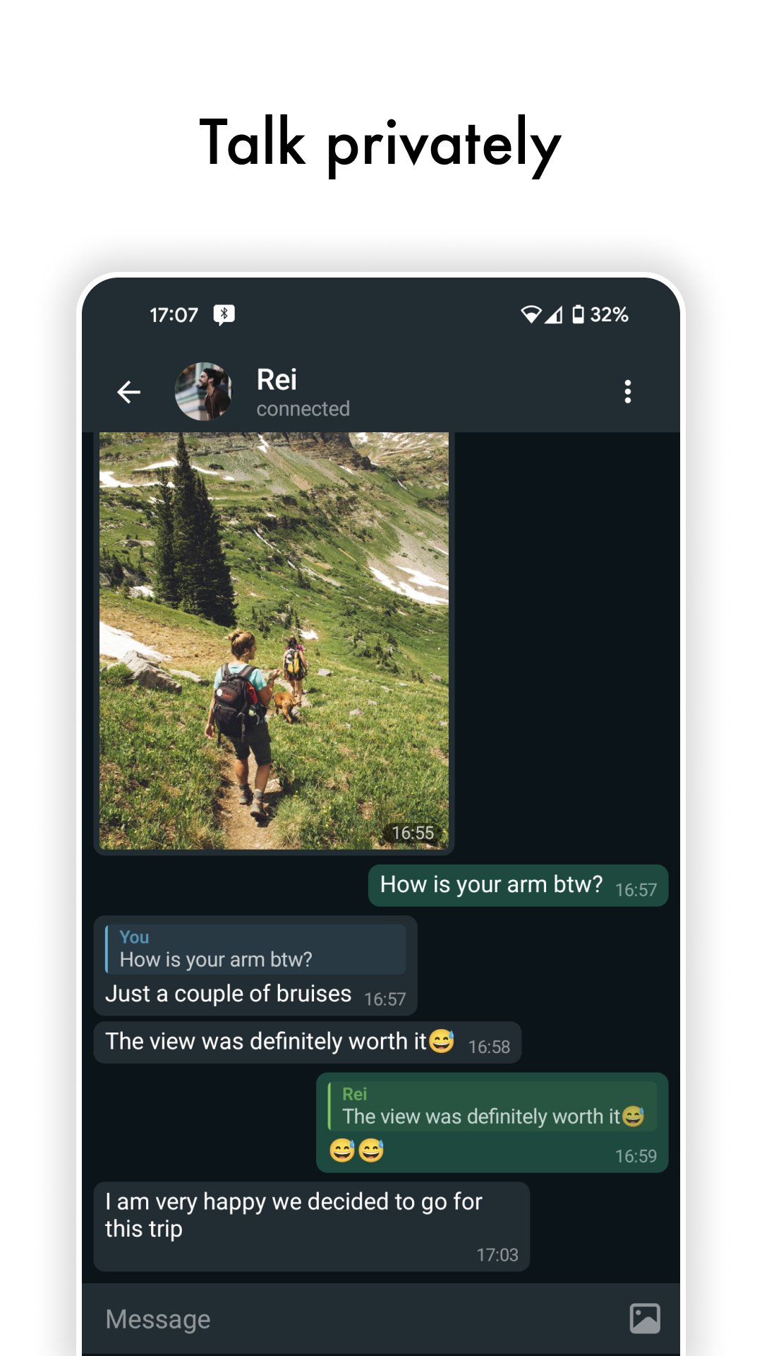 أفضل تطبيق للدردشة بدون إنترنت screenshot 3